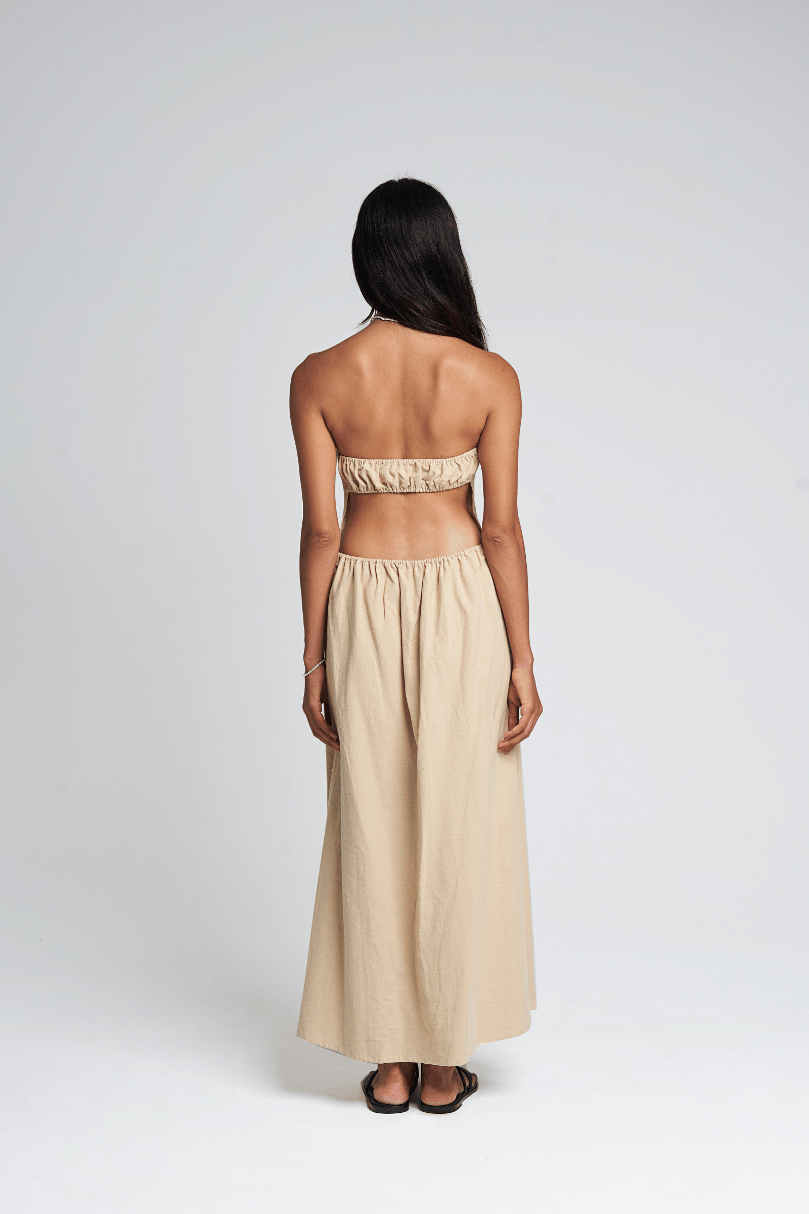 Reef Dress in Latte
