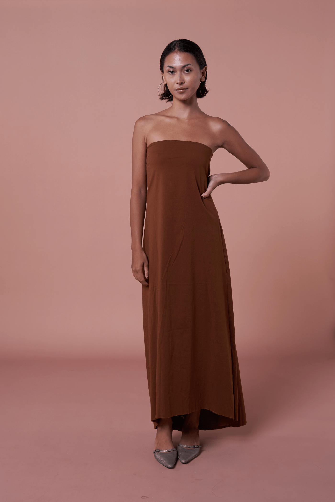 Giorgia Dress in Chocolate