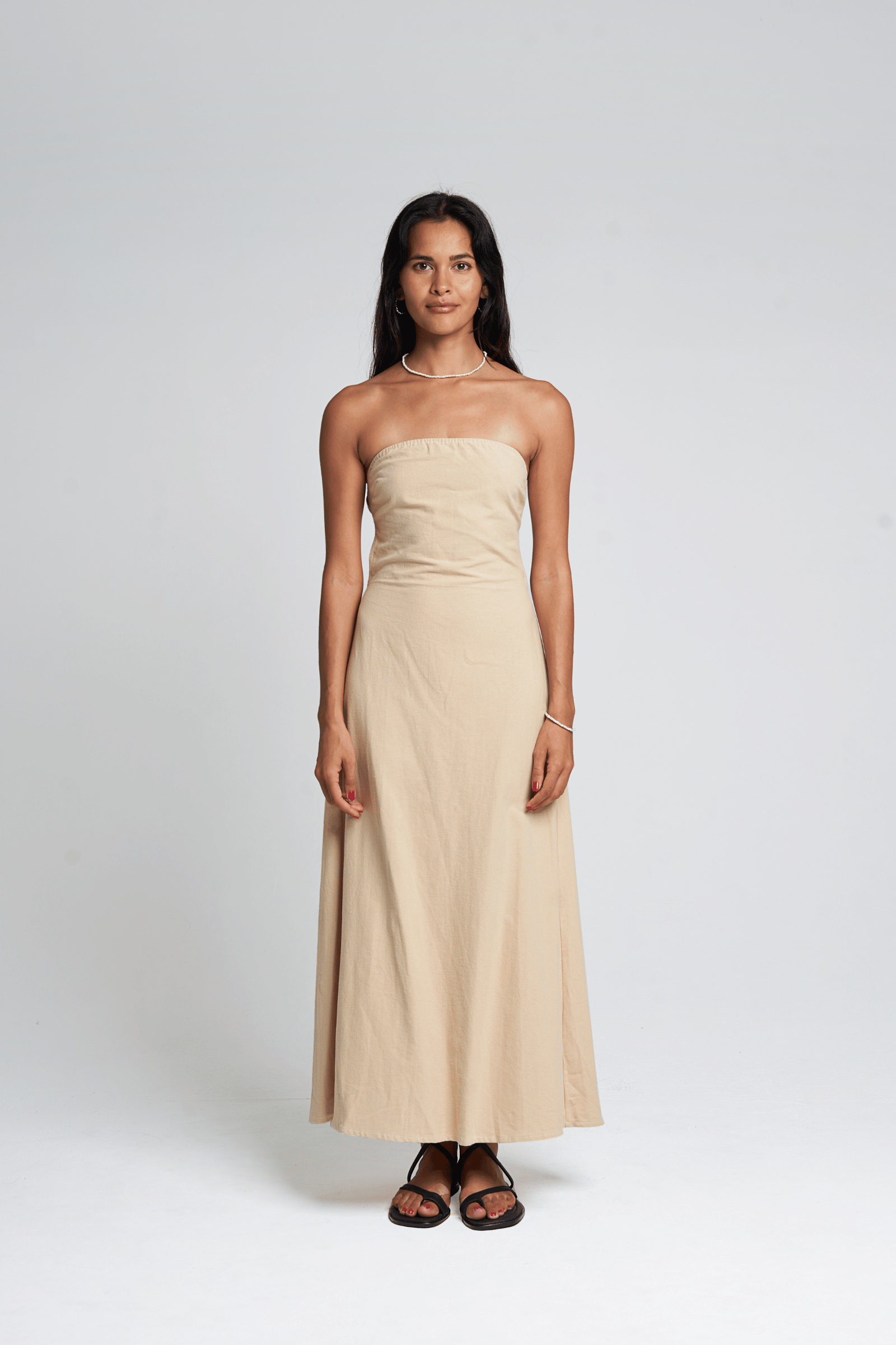 Reef Dress in Latte