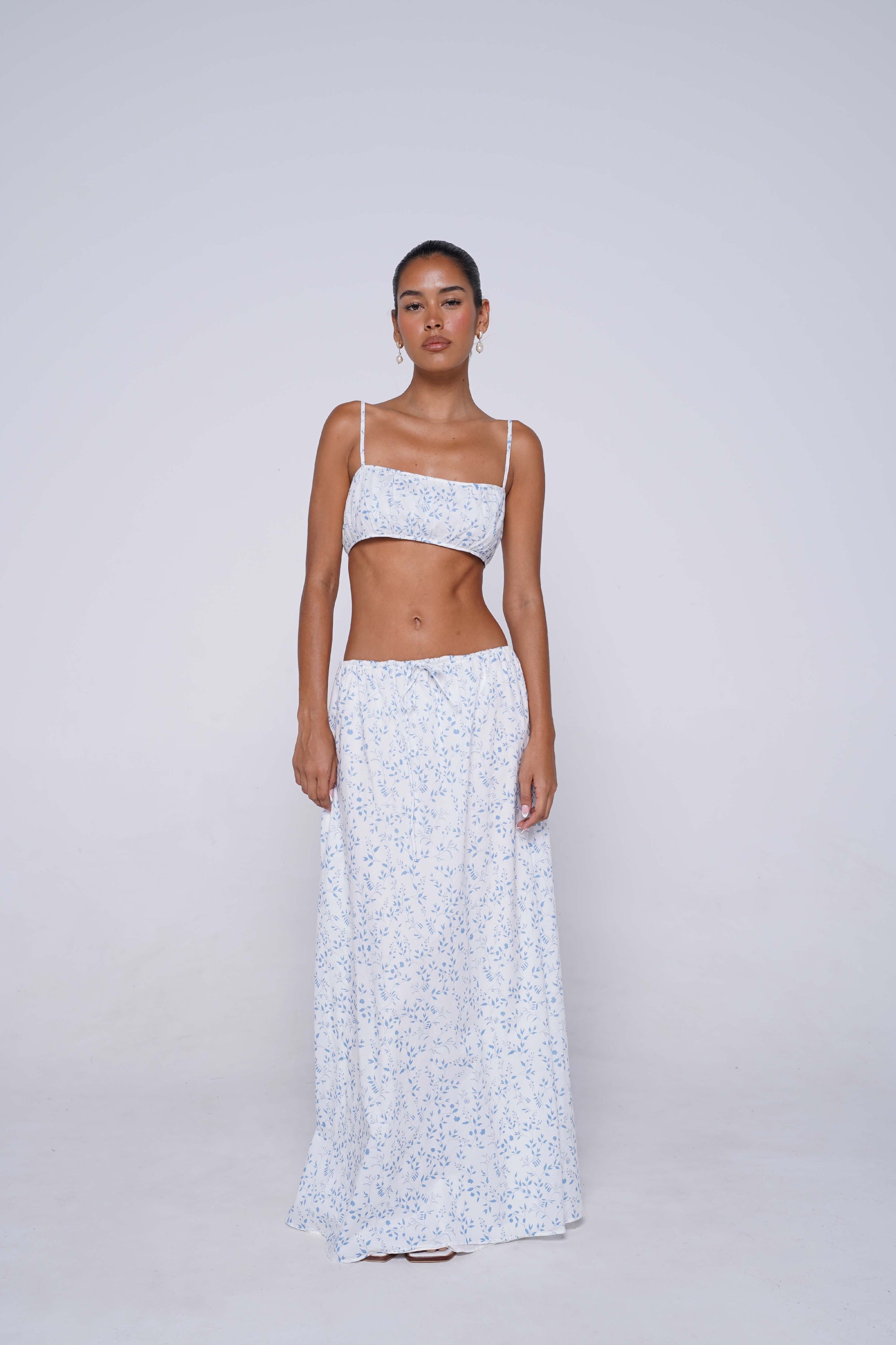 Alice Skirt in Josephine Blue