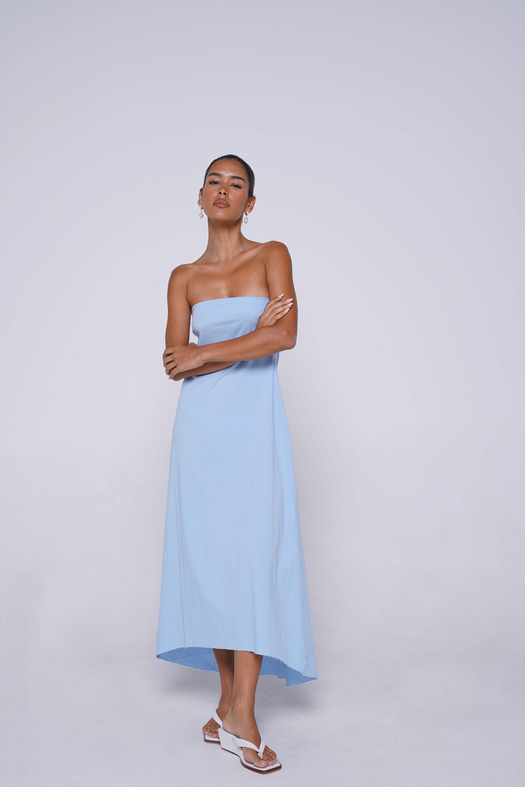 Giorgia Dress in Blue