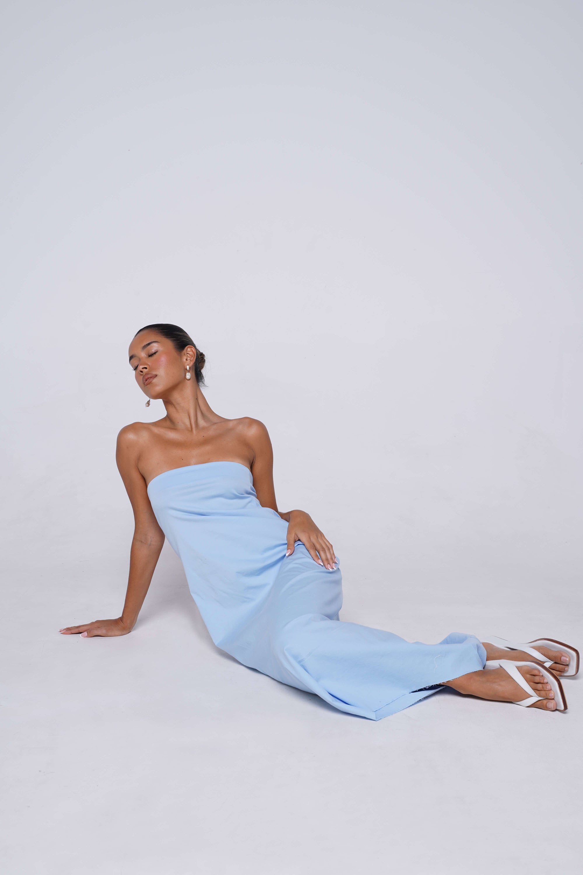 Giorgia Dress in Blue