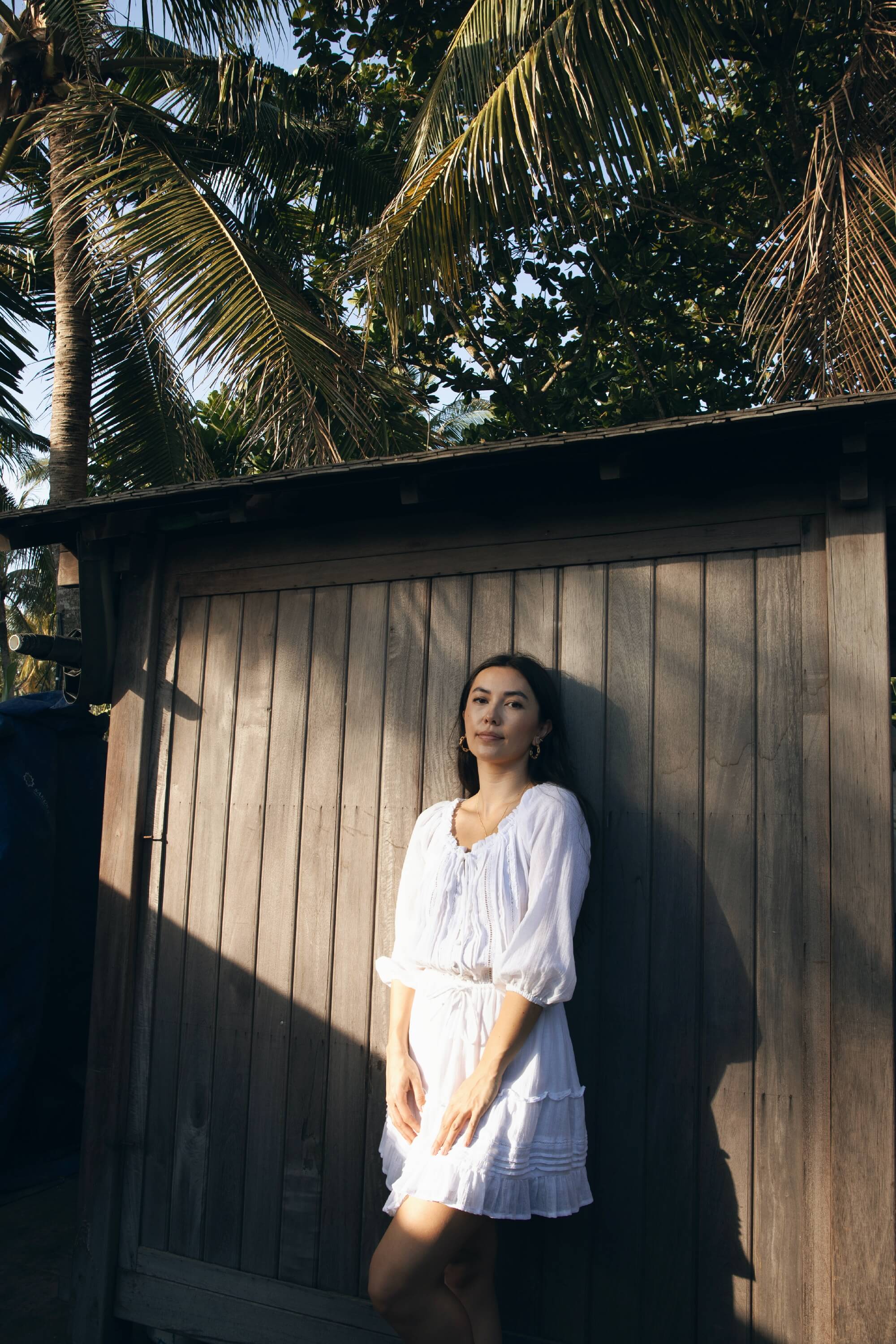 Chloe Dress in White