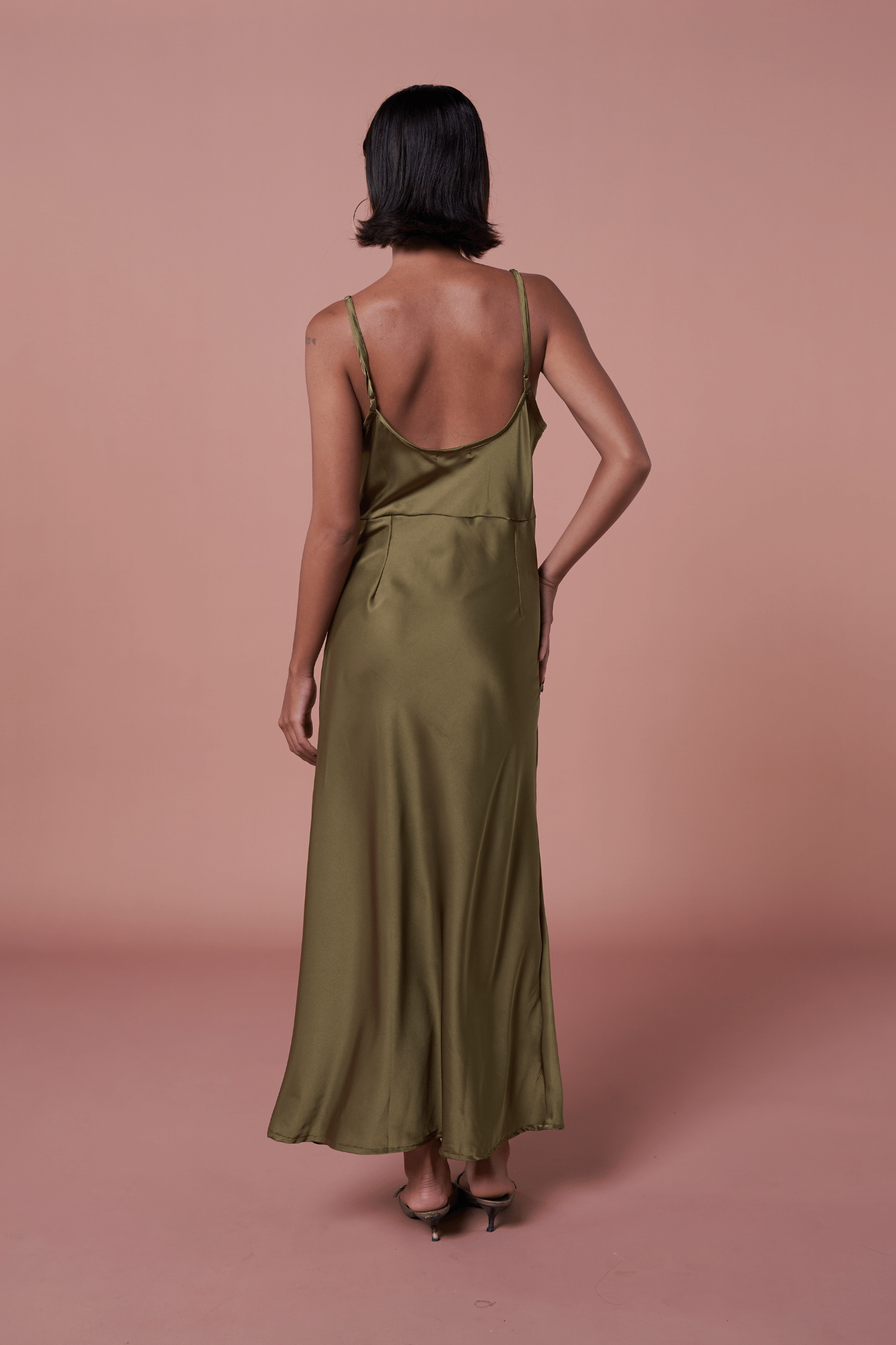 Sun Dress in Olive