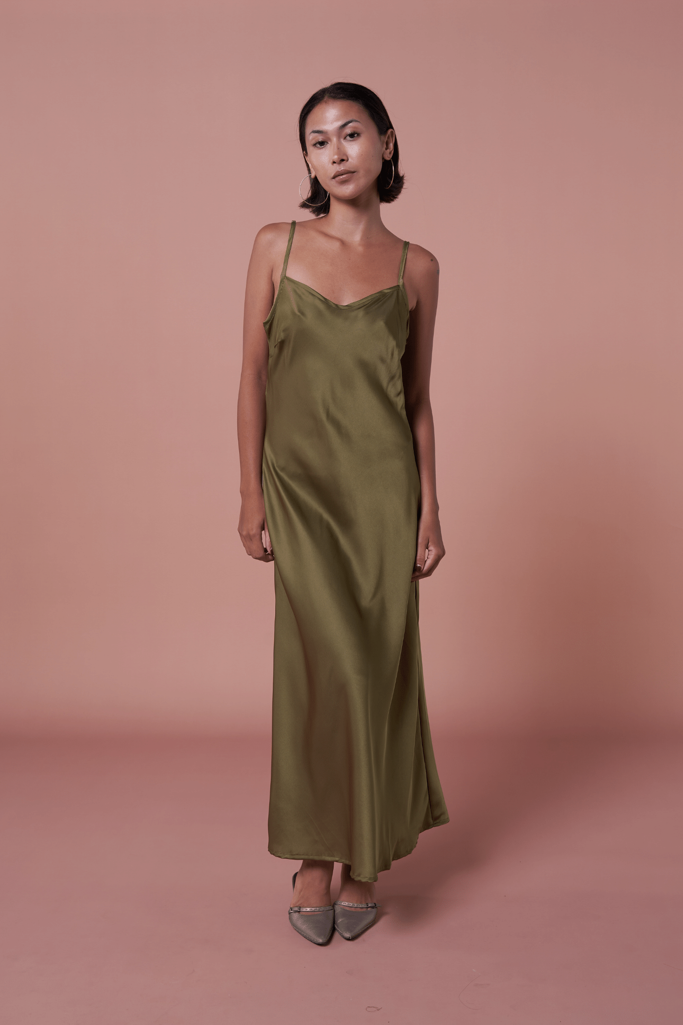 Sun Dress in Olive