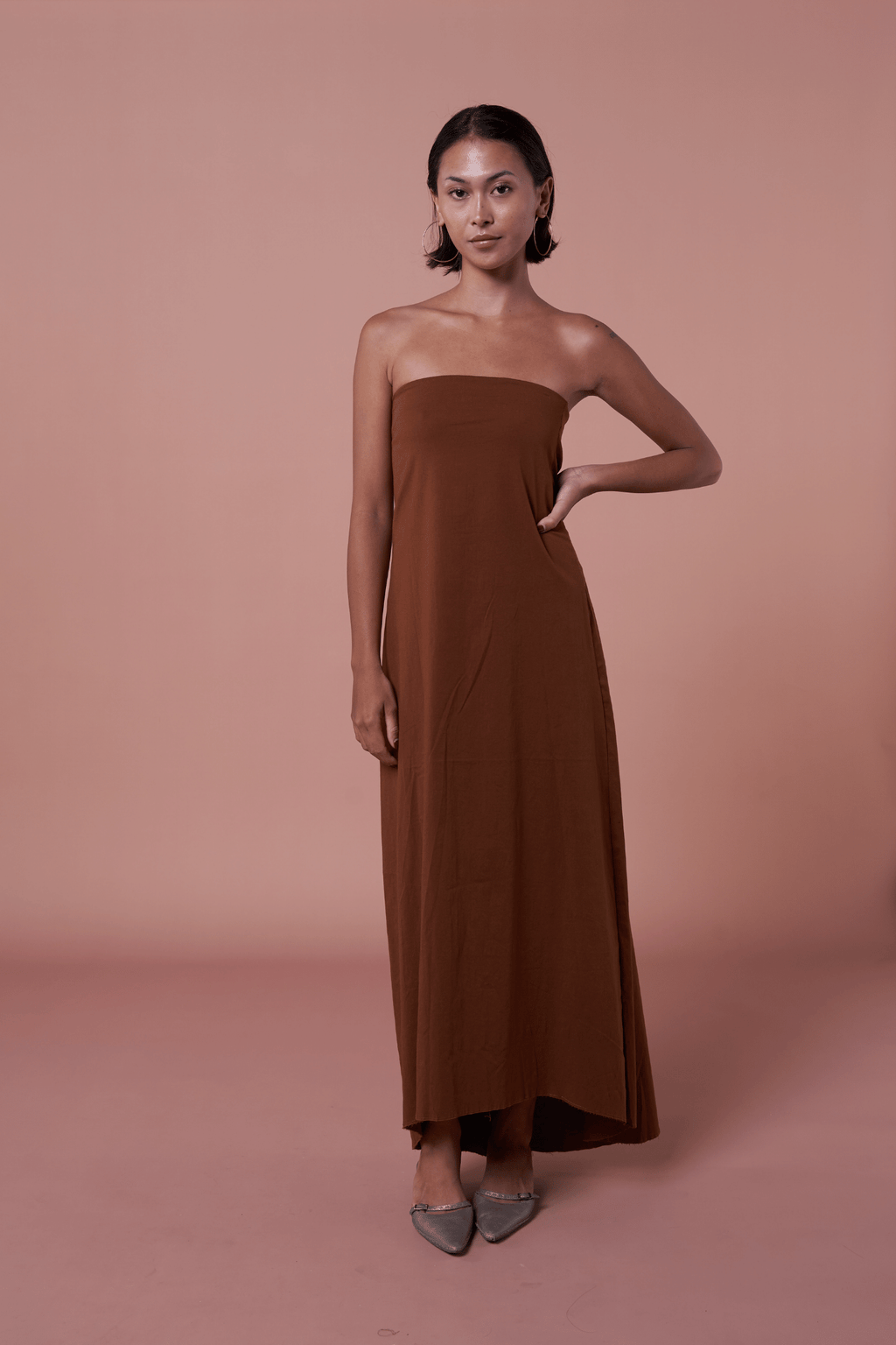 Giorgia Dress in Chocolate