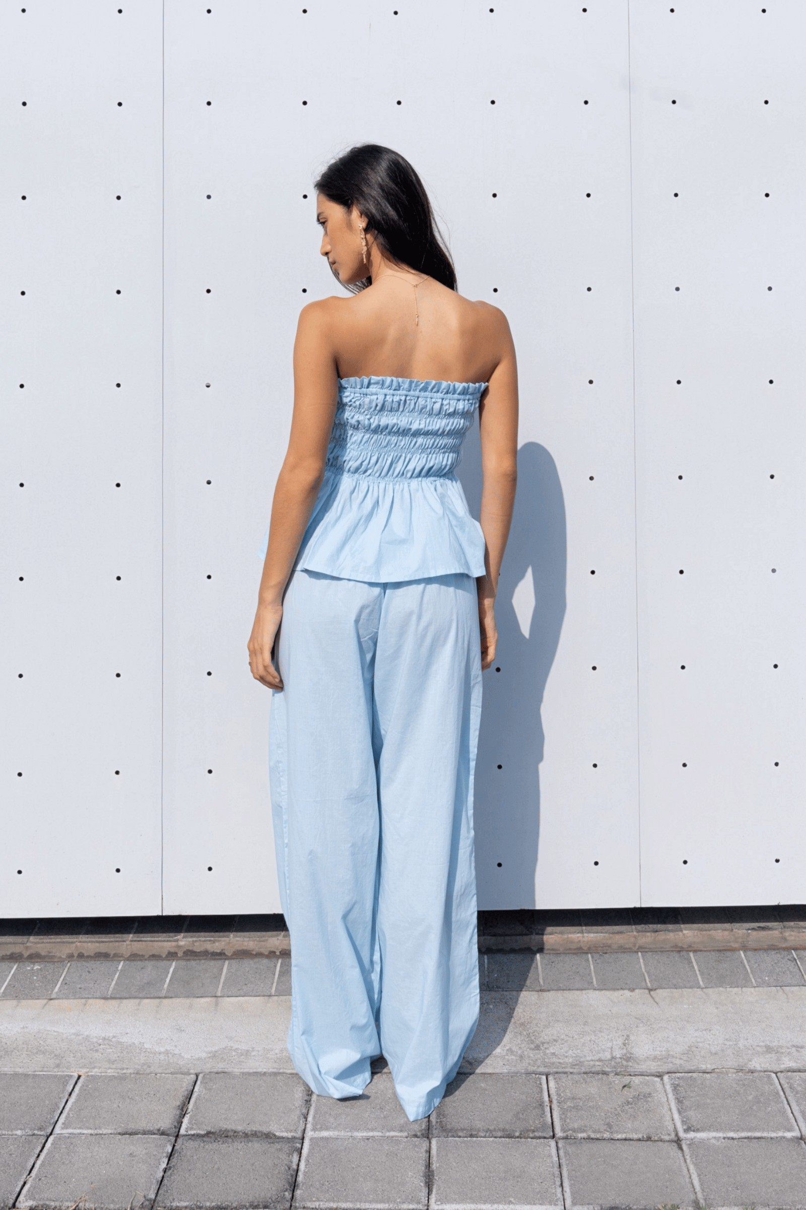 Winnie Pants in Cornflower Blue