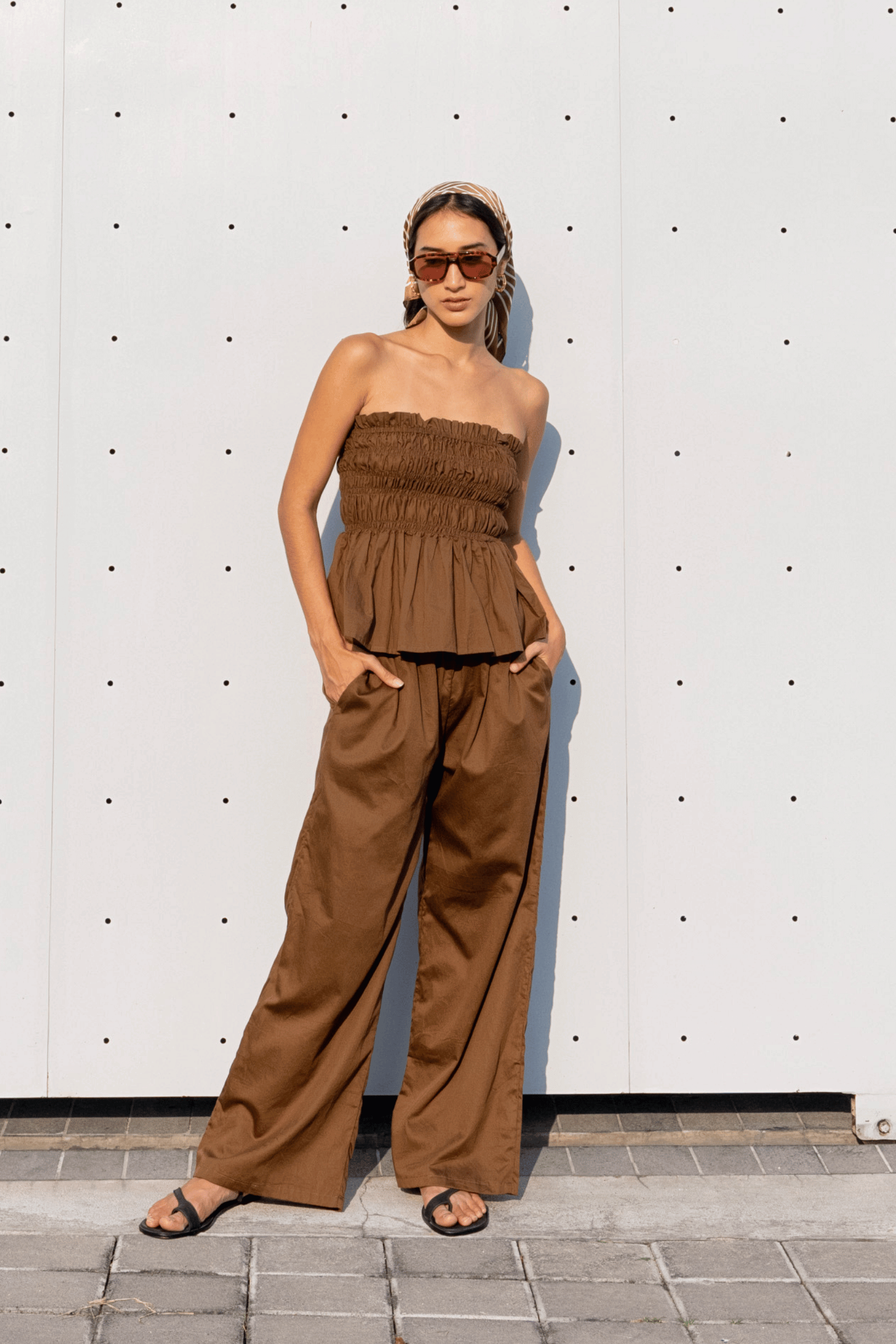 Kinsley Top in Mocha