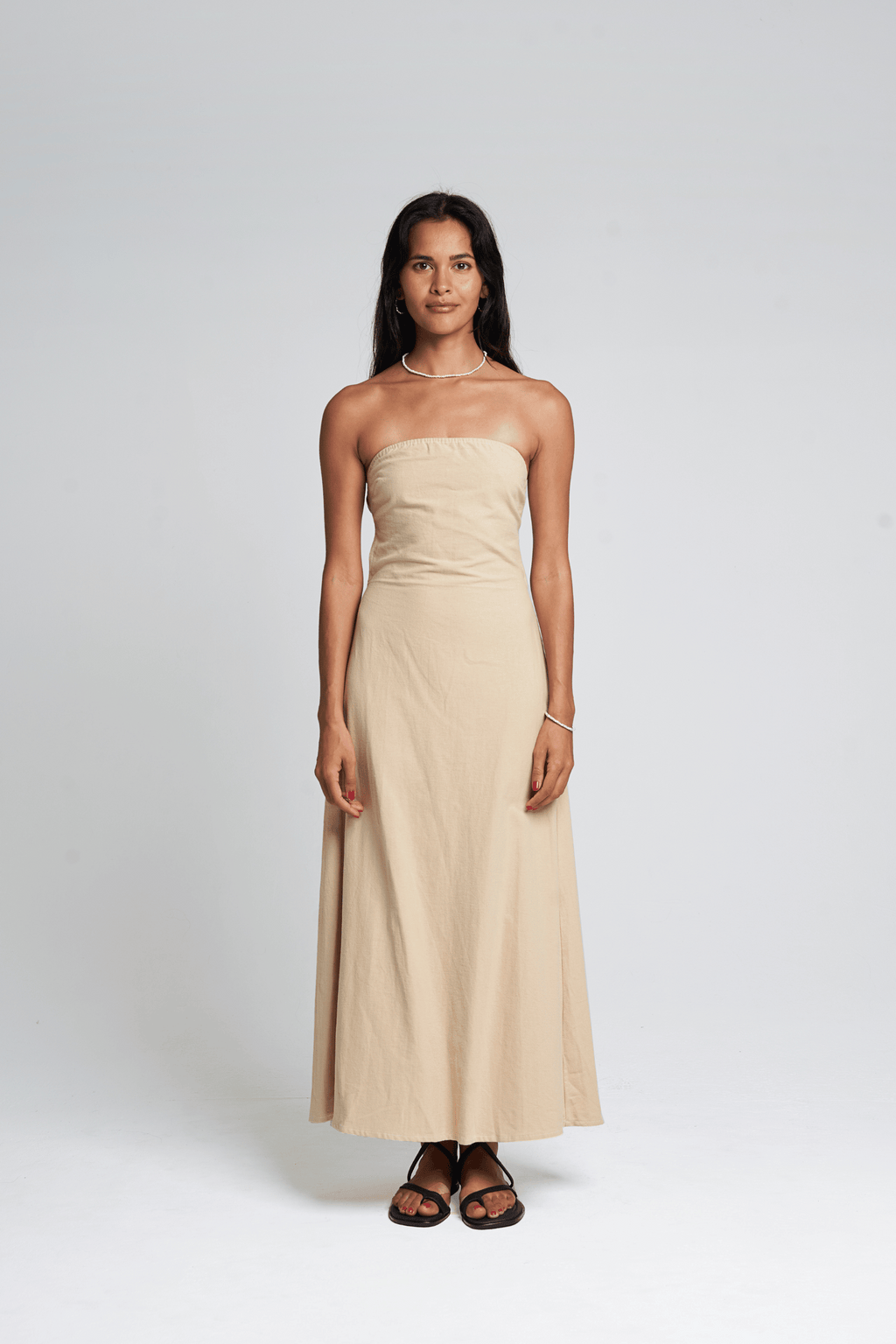Reef Dress in Latte