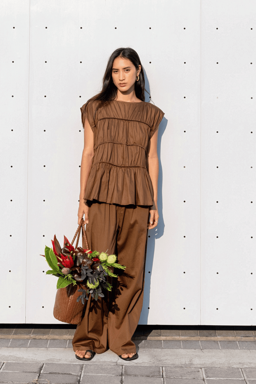 Winnie Pants in Mocha