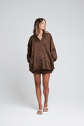Winnie Shirt in Mocha