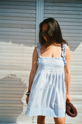 Lila Mini Dress Cornflower Blue