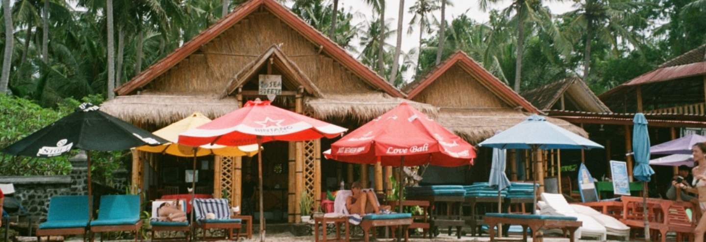 Postcard from Candidasa, East Bali.