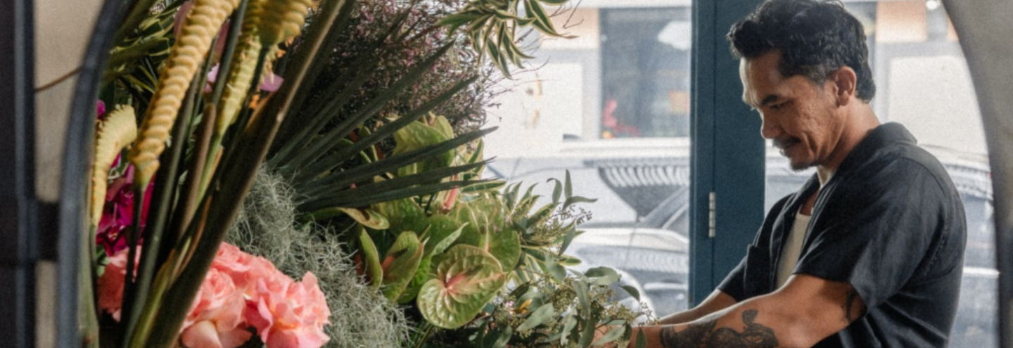 Friends of Arlo, in conversation with Made from Sandat Floral