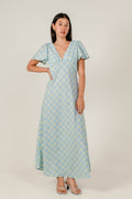 Claudia Dress in Sydney Check
