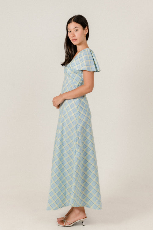 Claudia Dress in Sydney Check