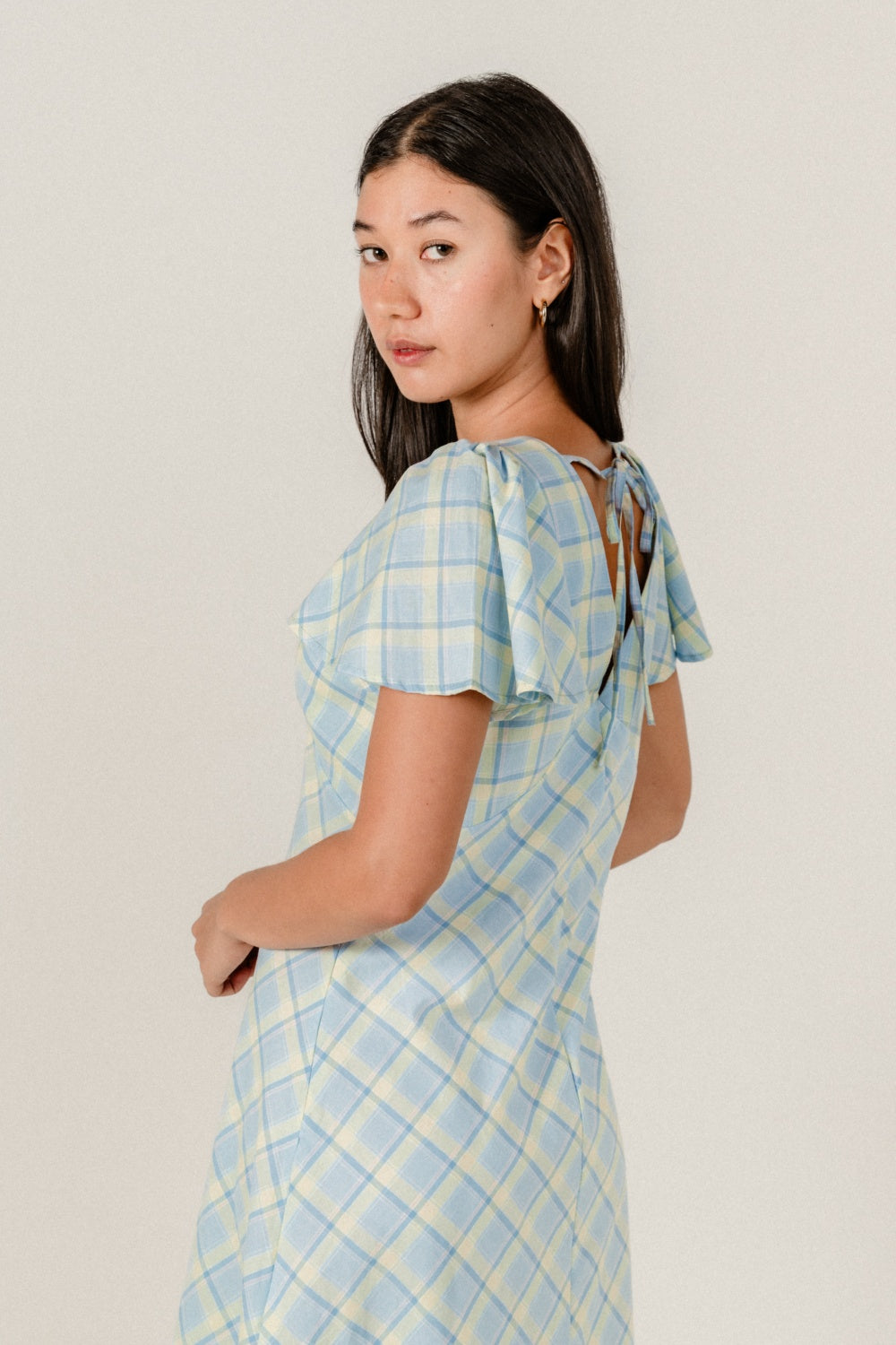 Claudia Dress in Sidney Check