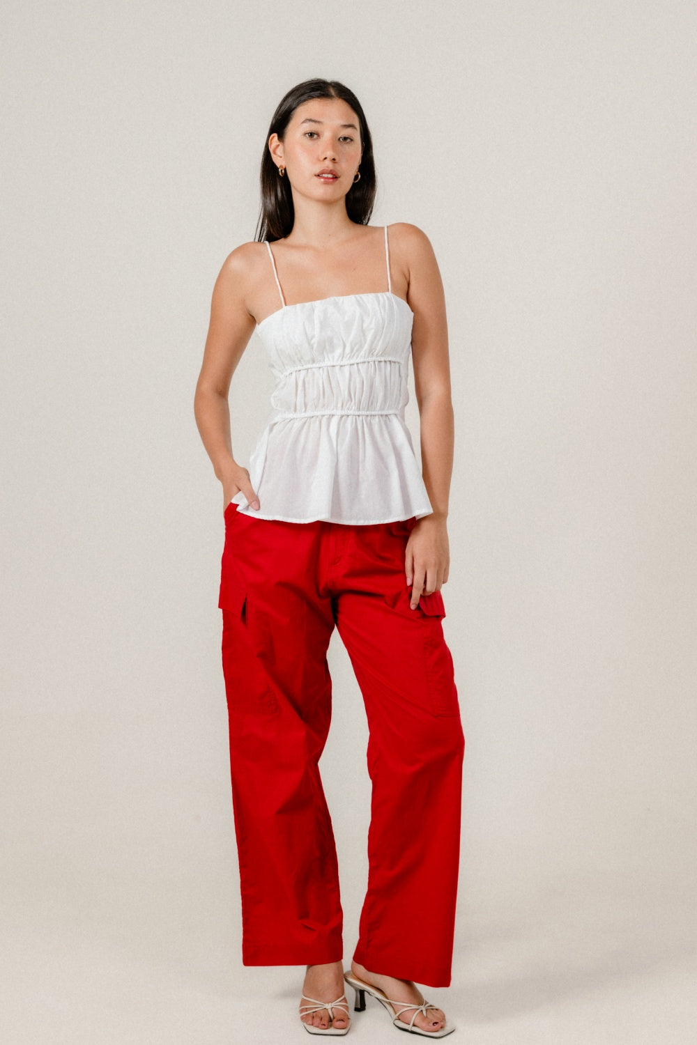 Luna Top in Off White