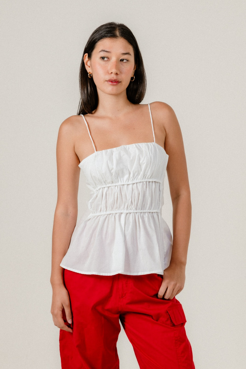Luna Top in Off White