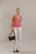 Paloma Top in Barbados Cherry Nique