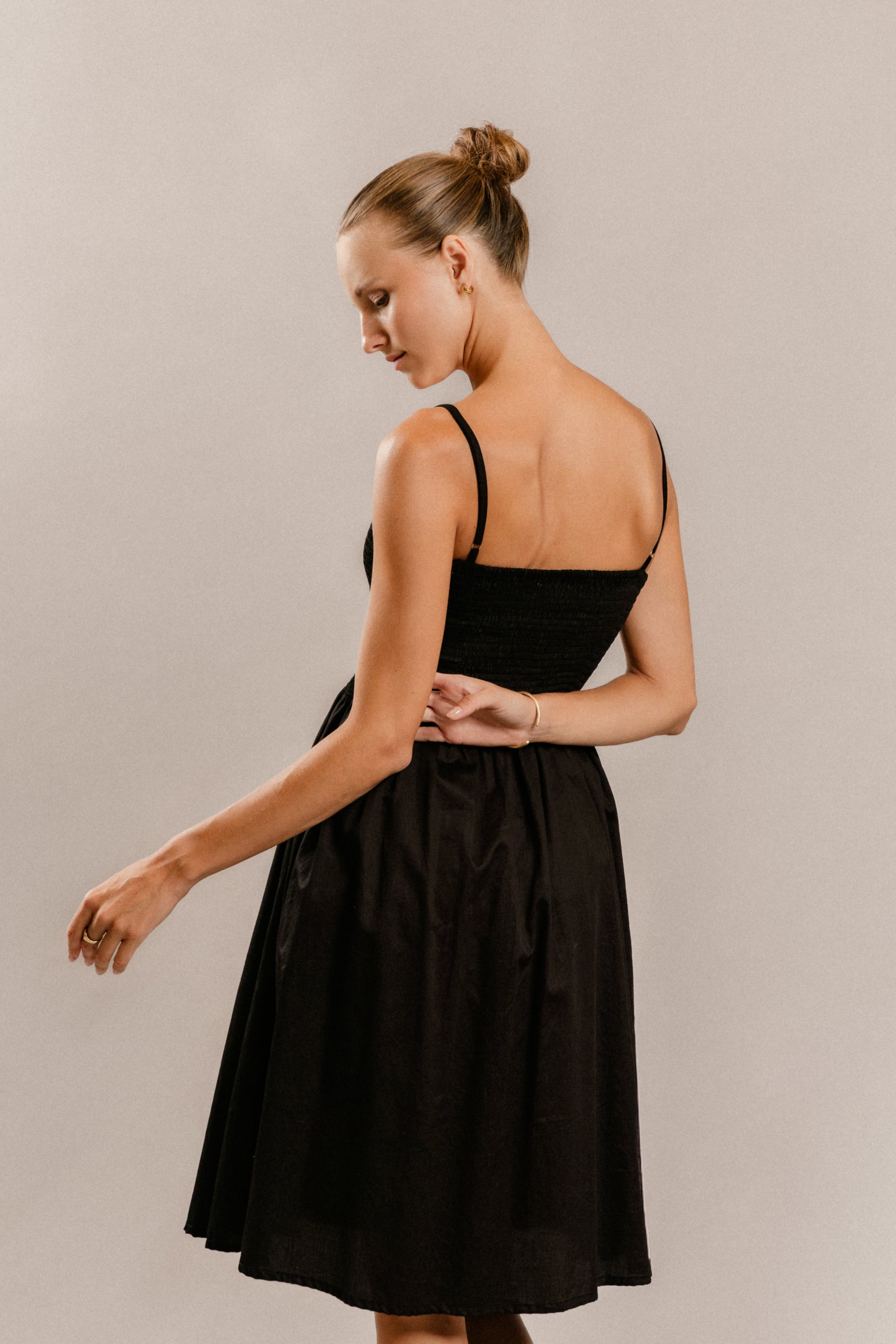 Letisia Dress in Black