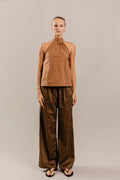 Eden Top in Mocha Mousse