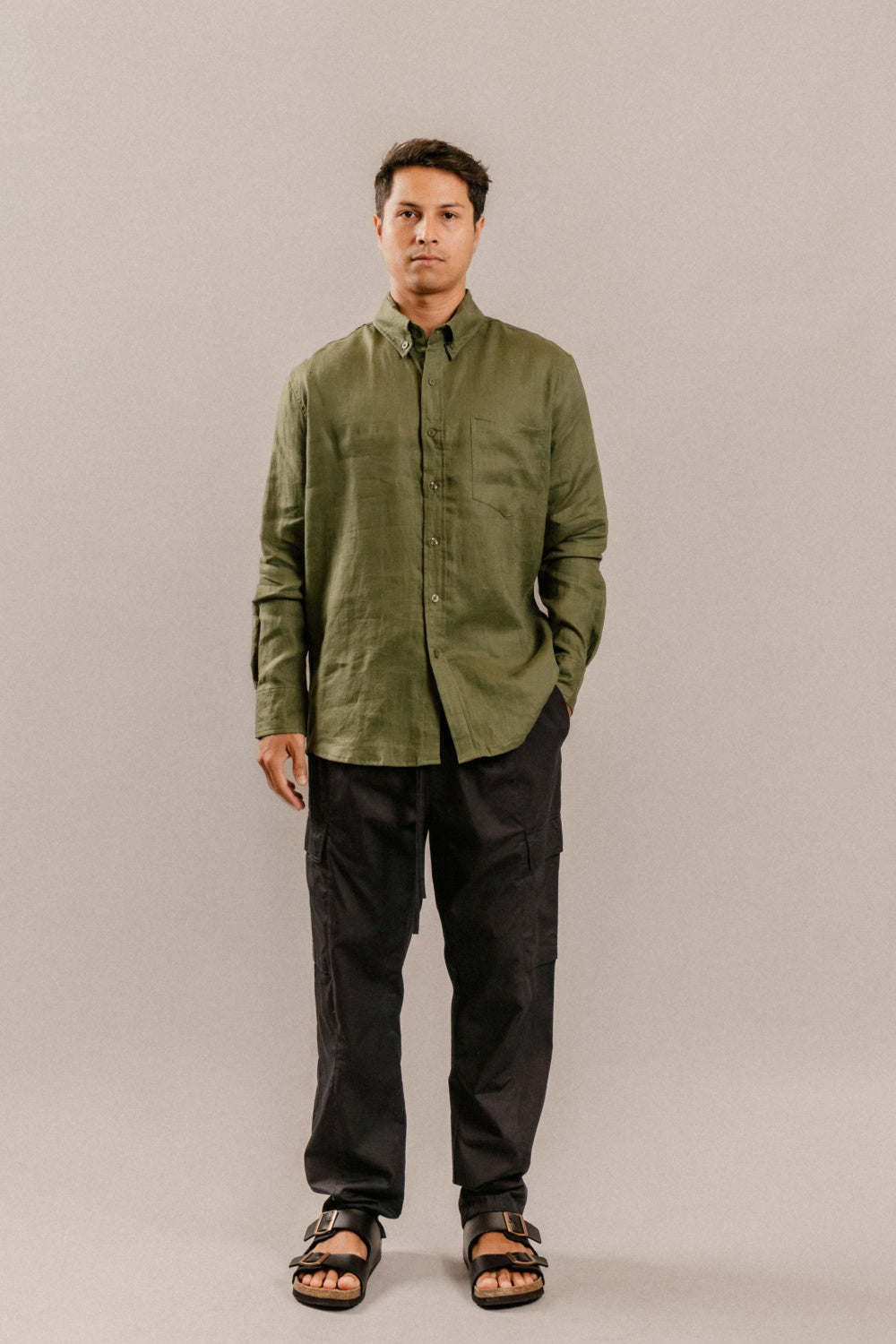 Oscar Shirt in Olive