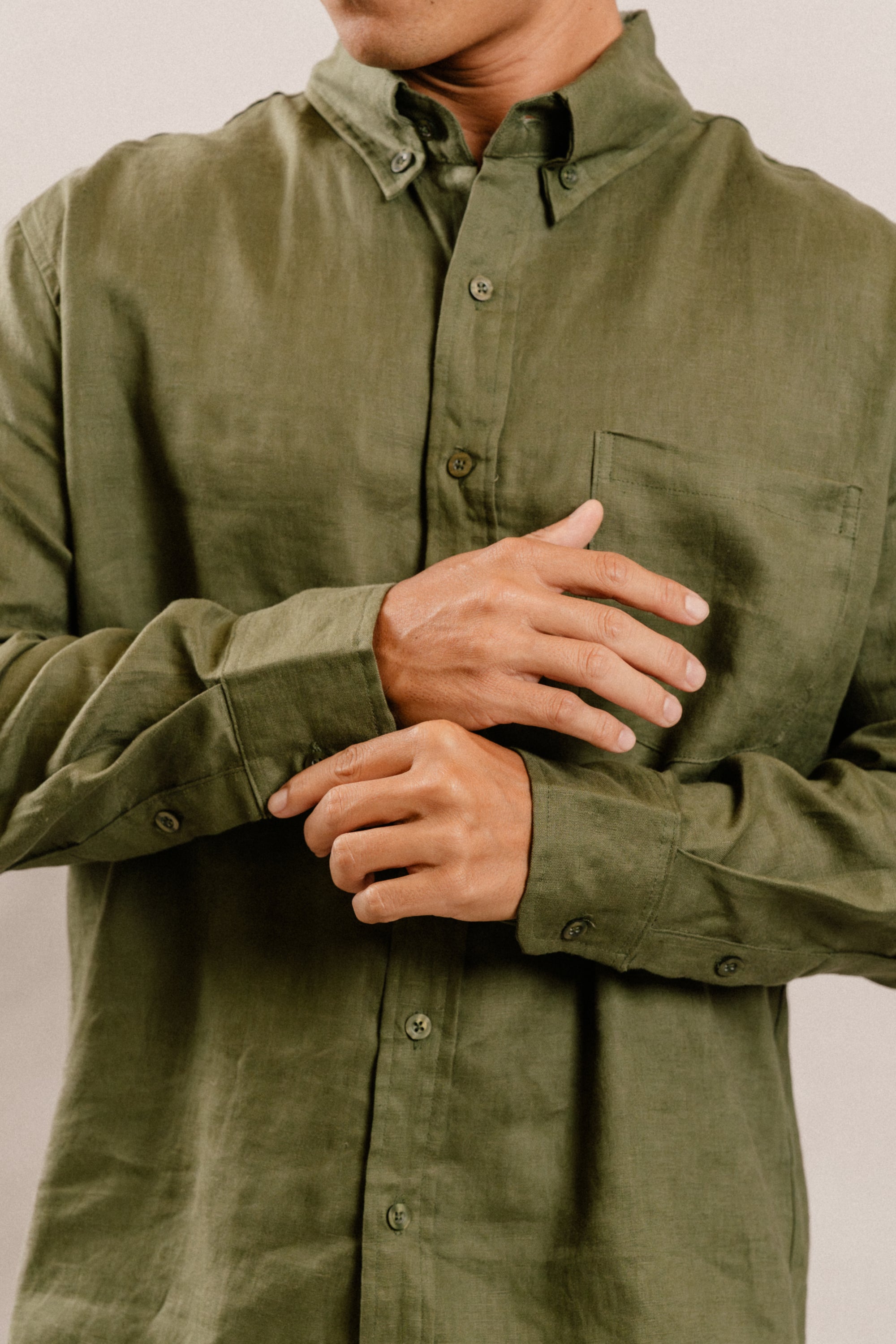 Oscar Shirt in Olive