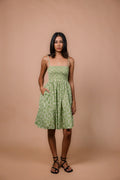 Letisia Dress in Watercress Mika