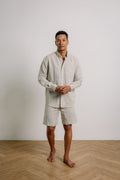Oscar Shirt in Natural Linen