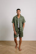 Dan Shirt in Dark Olive
