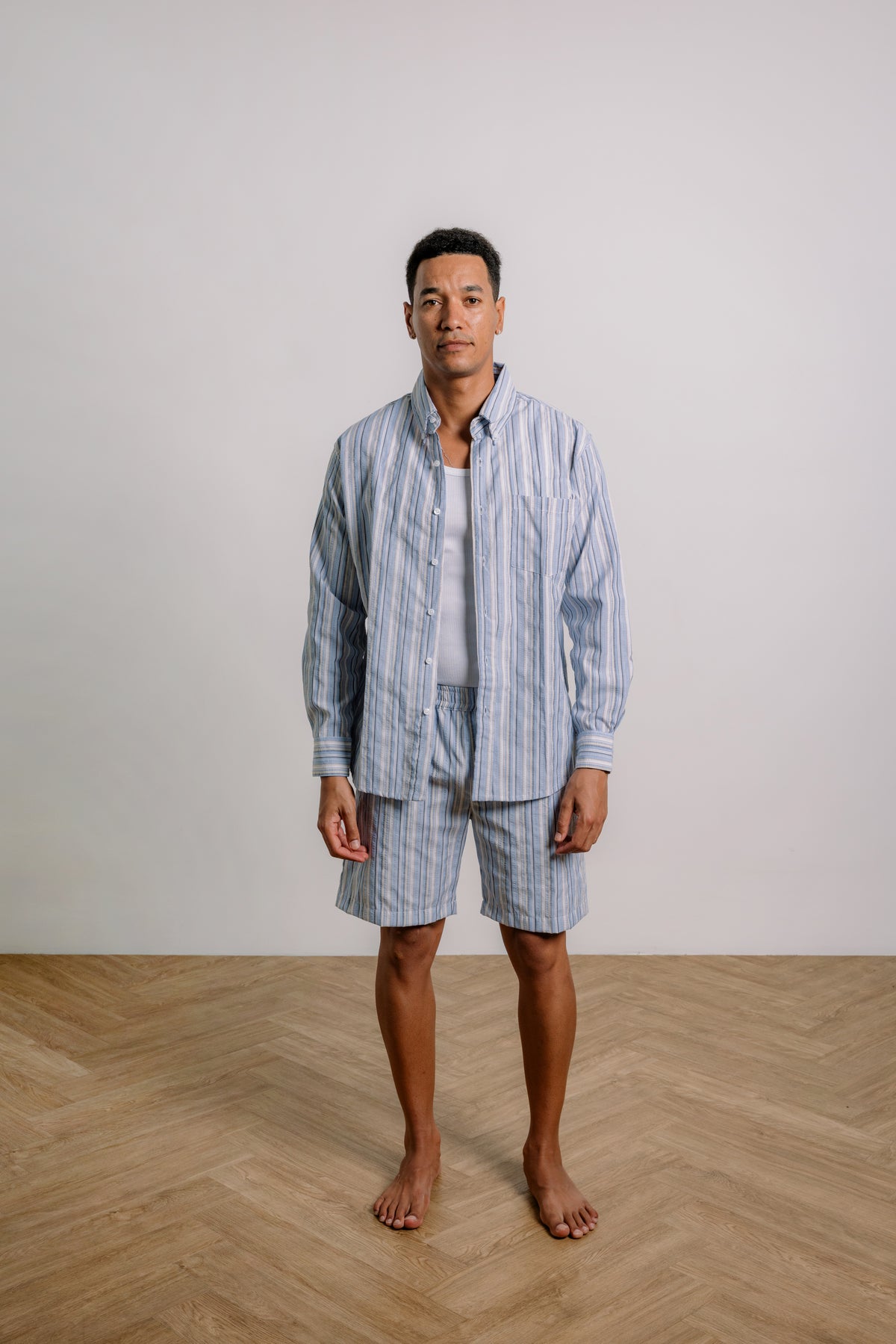 Henry Shorts in Coastal Mist
