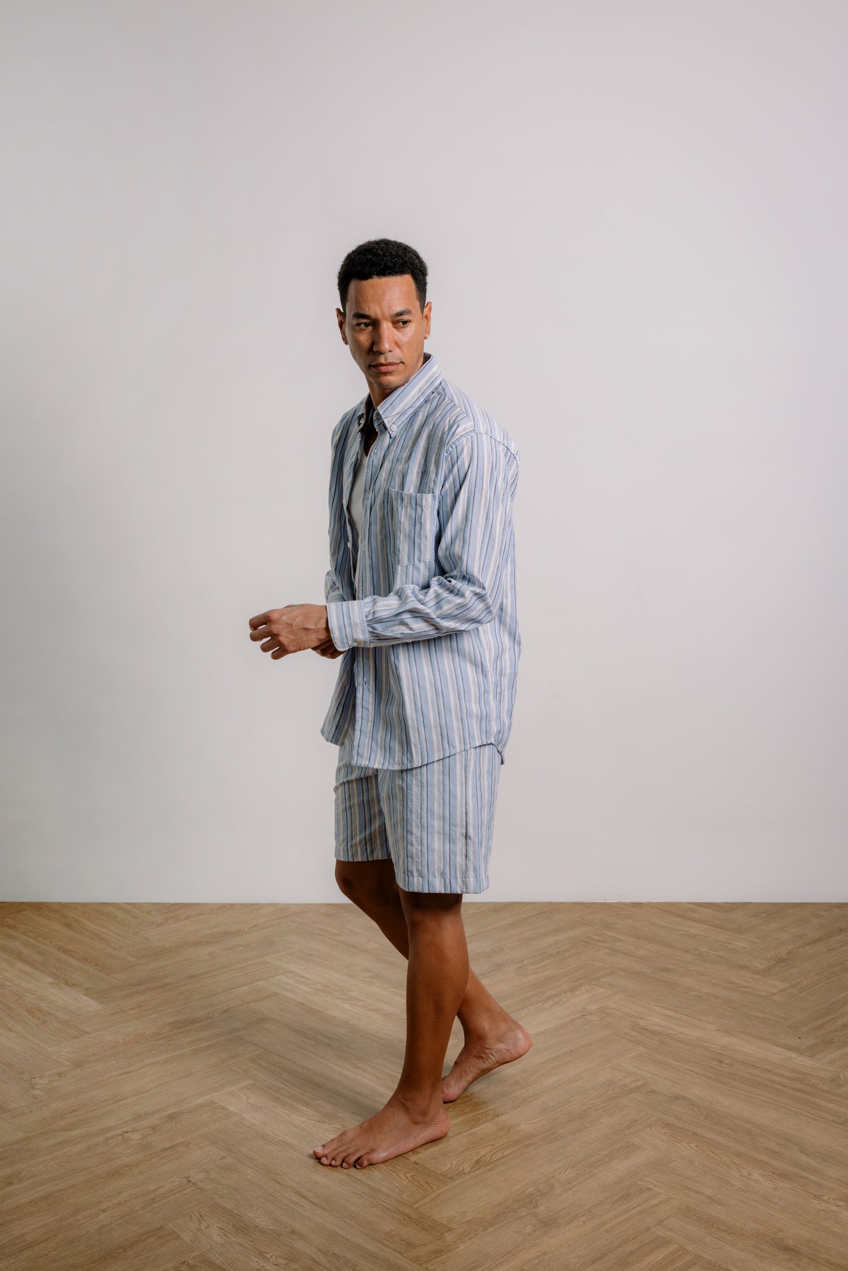 Henry Shorts in Coastal Mist