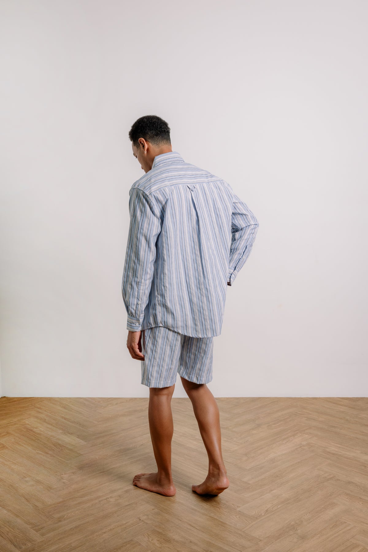 Oscar Shirt in Coastal Mist