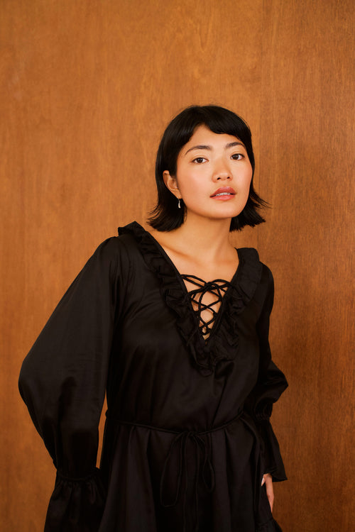 Calya Dress in Black