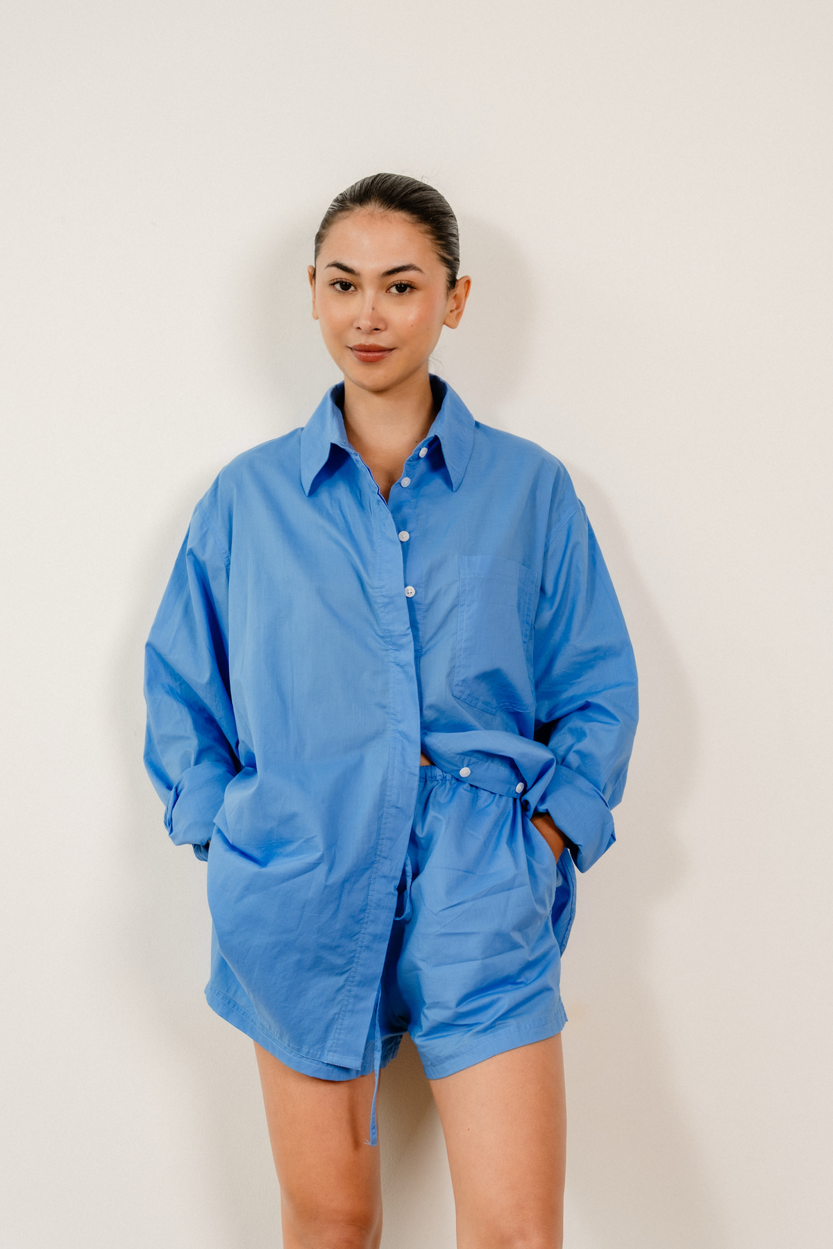 Winnie Shirt in Marine Blue