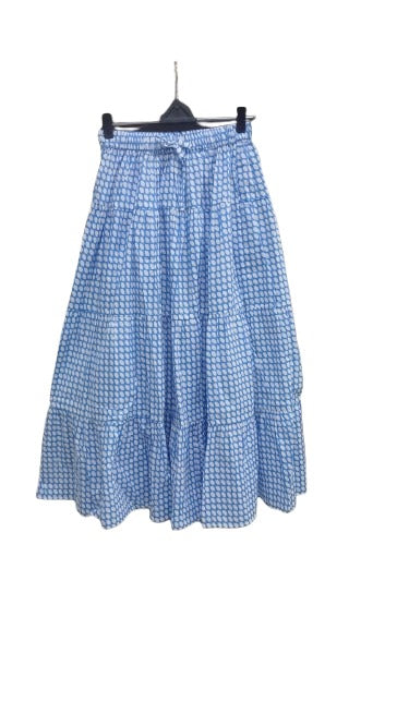 Native Skirt in Blue Nique