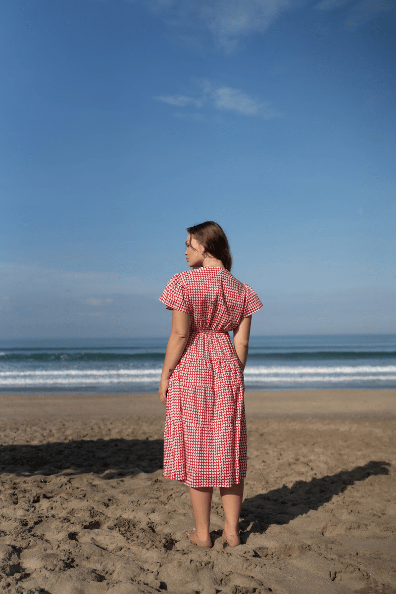 Frangipani Dress in Barbados Chery Nique