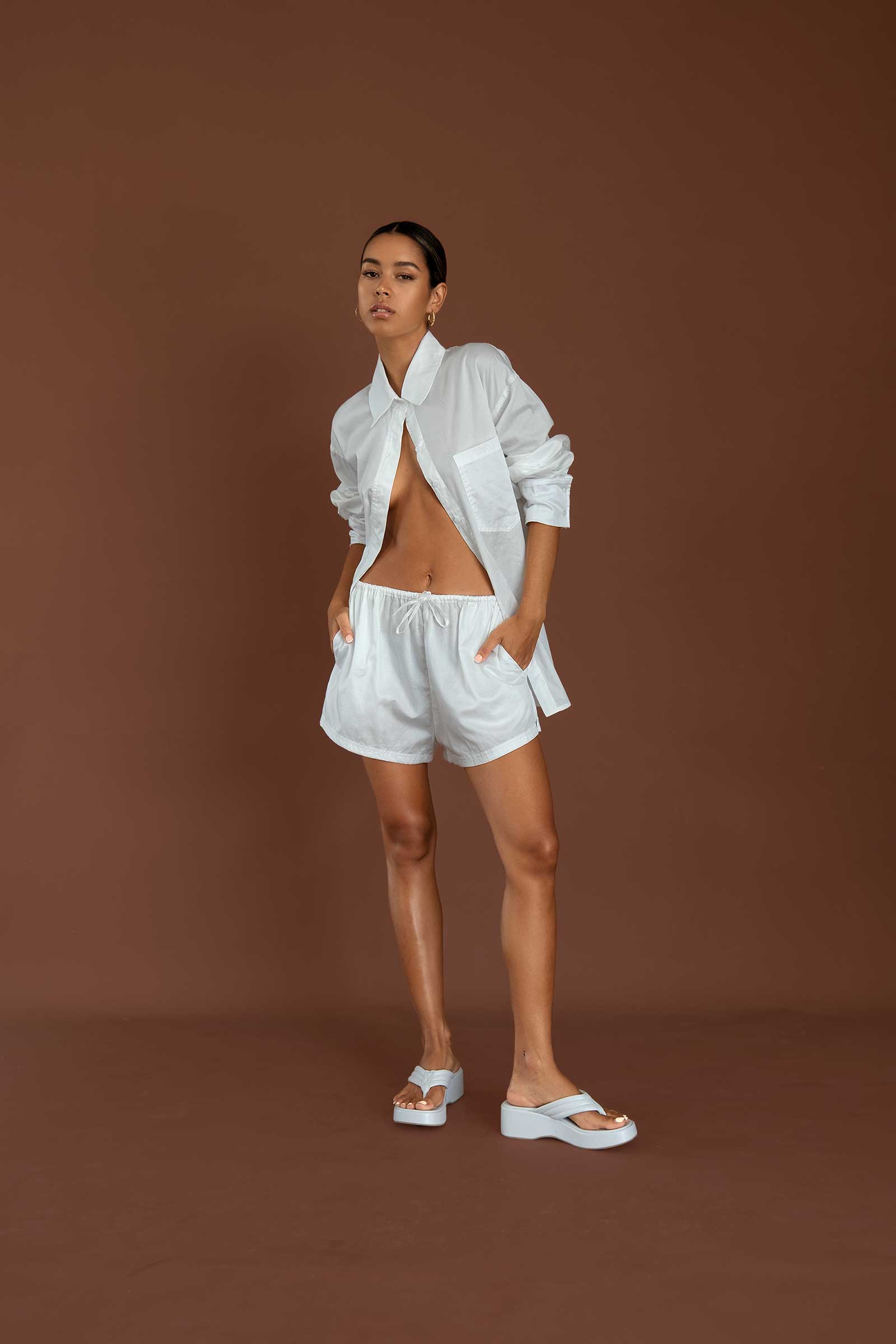 Winnie Shorts in Mist